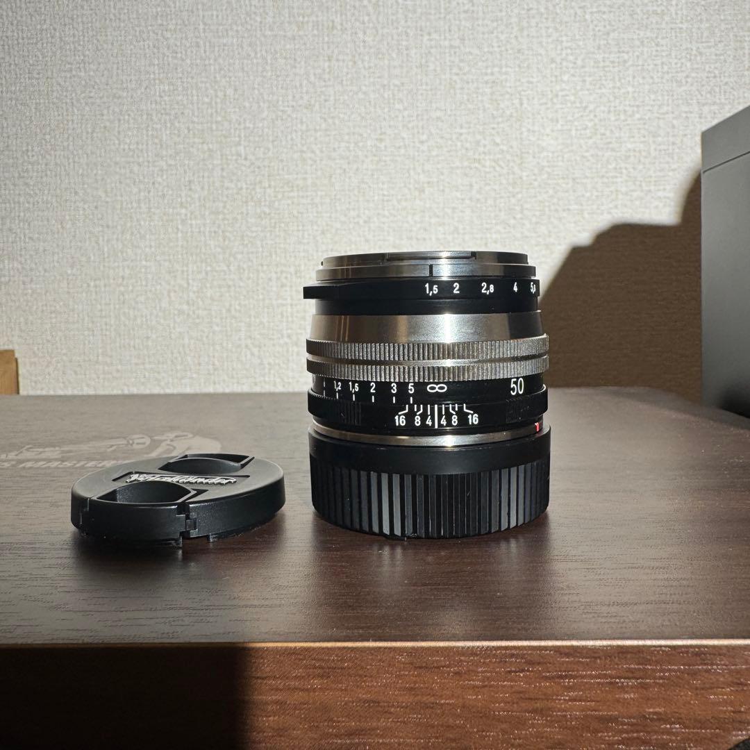 Voigtlander 50mm f1.5 II SC ニッケルメッキ仕上げ 2020年最後の散財：Voigtlander Nokton 50mm f/1.5 Aspherical II SC