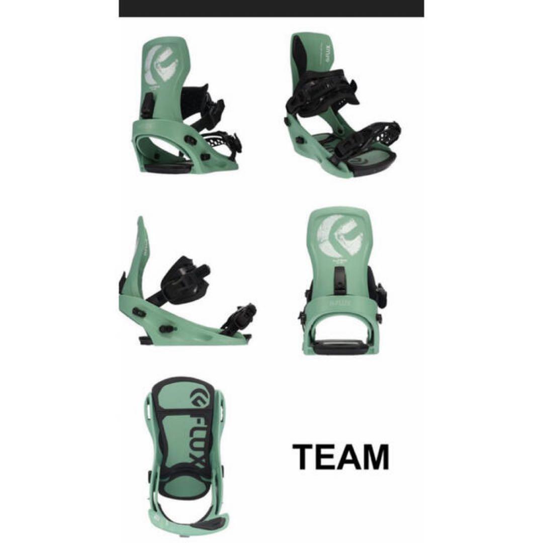 FLUX バインディング　XF チームMサイズ　2022モデル フラックス(FLUX) スノーボード ビンディング エックスエフ XF