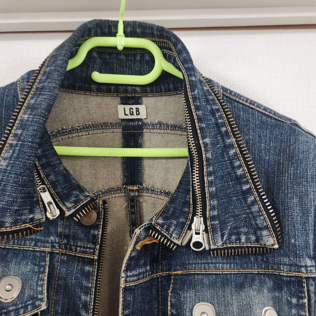 LGB/ダメージデニムジャケット/ルグランブルー - メルカリ