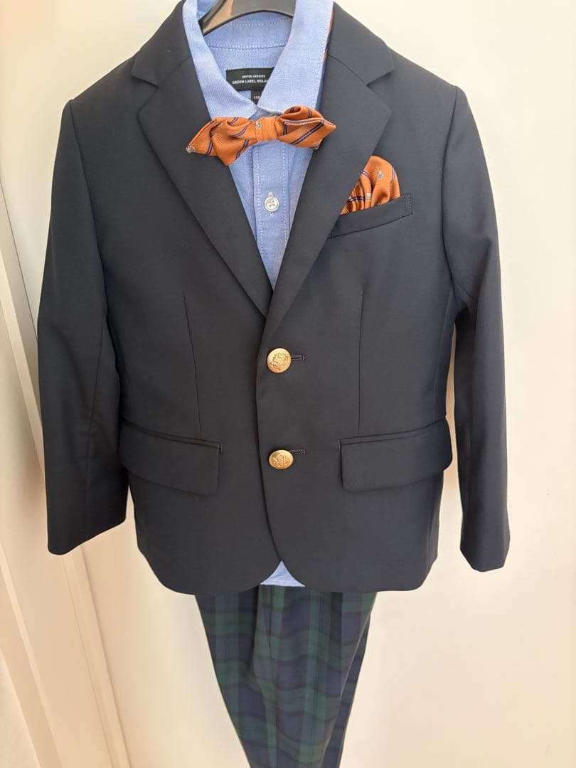 美品‼︎ 4点セットgreen label relaxingセレモニースーツ green label relaxing（グリーンレーベルリラクシング） カジュアル