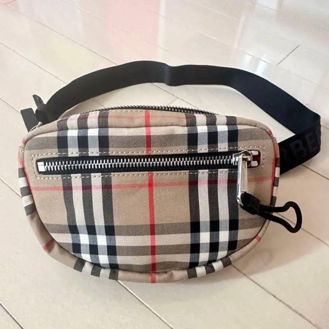 Burberry チェック柄 ボディバッグ バーバリー ボディバッグ/ベルトバッグ/ウエストバッグ バッグ メンズ