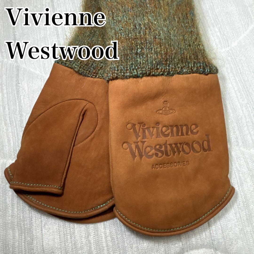 『極美品』Vivienne Westwood ミトン手袋 ヴィヴィアン　オーブ Vivienne Westwood（ヴィヴィアンウエストウッド） レディース 手袋