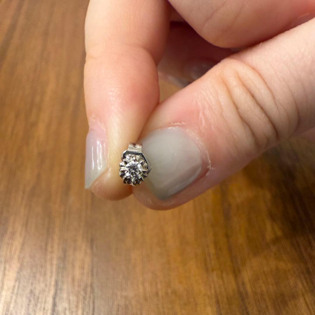 スタージュエリー　プラチナ　一粒ダイヤモンドピアス 楽天市場】ダイヤモンド ピアス プラチナ 18K ゴールド 金属アレルギー