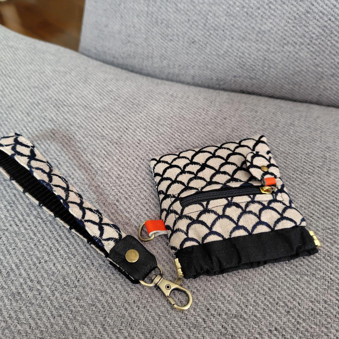 ミナペルホネン バネ口ポーチハンドメイド - メルカリ