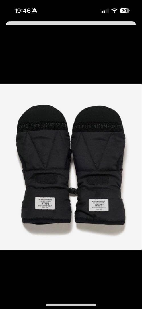 WTAPS ブラック ミトン ZKMVOT-ACDA 03 WTAPS Pants | Charcoal | SVD USA