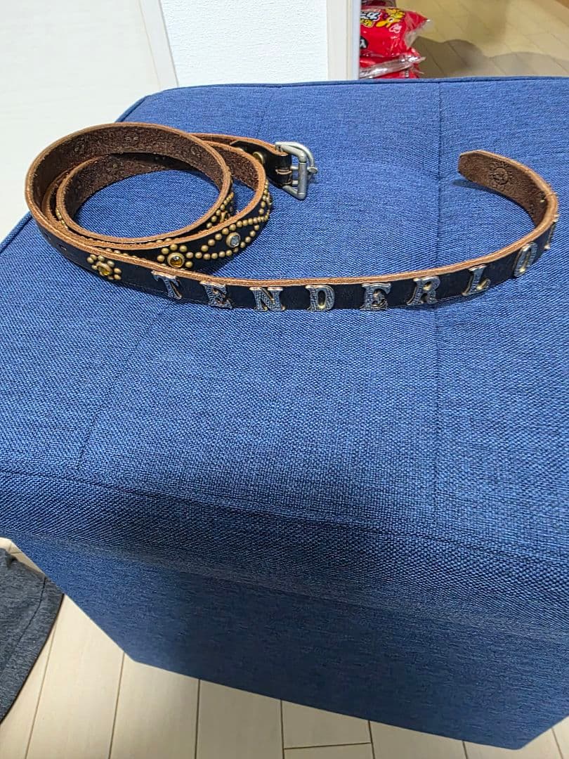 TENDERLOIN スタッズ付きレザー ベルト TENDERLOIN（テンダーロイン） T-STUD BELT スタンス レザー ベルト