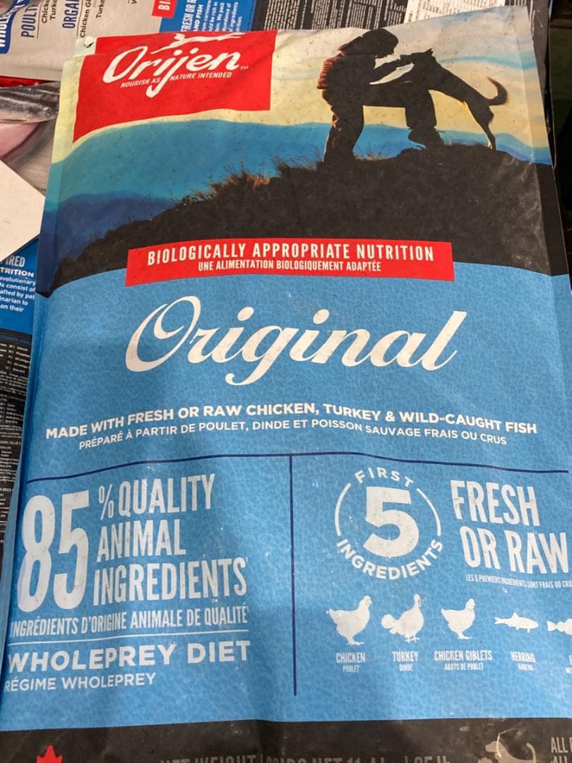 正規品 カナダ産 オリジン オリジナル ドッグフード 11.4kg まとめ買い可