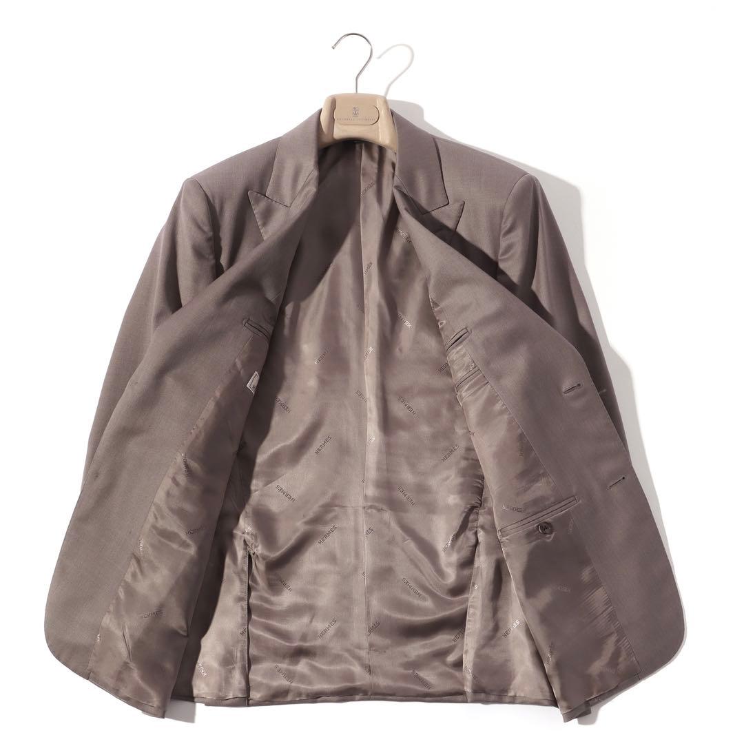 HERMES エルメス セットアップ スーツ グレージュ 50・48 L〜XL - メルカリ