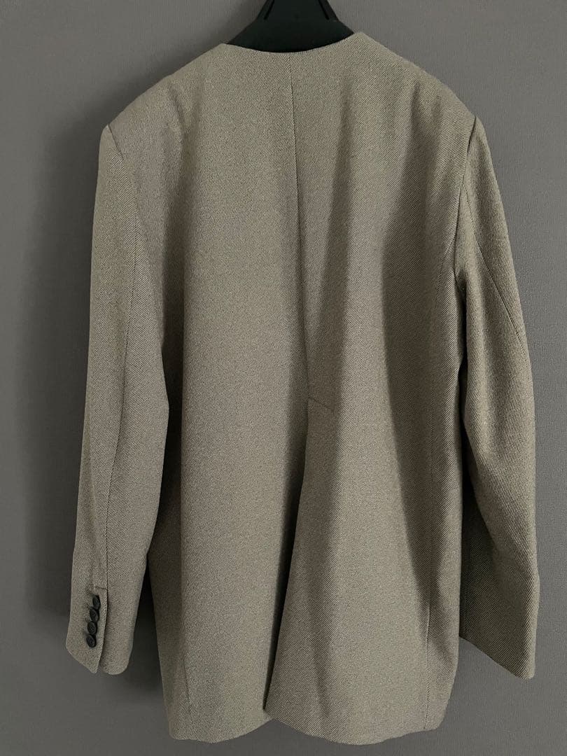 louren twill no collar jacket - メルカリ