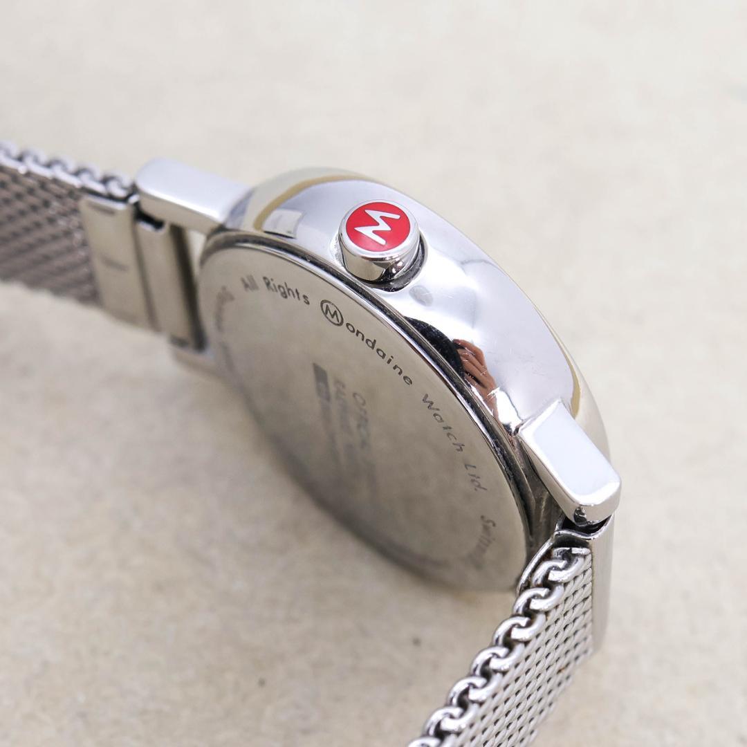 稼働 MONDAINE 腕時計 エヴォ 25mm メッシュブレス 外箱 1993 - メルカリ