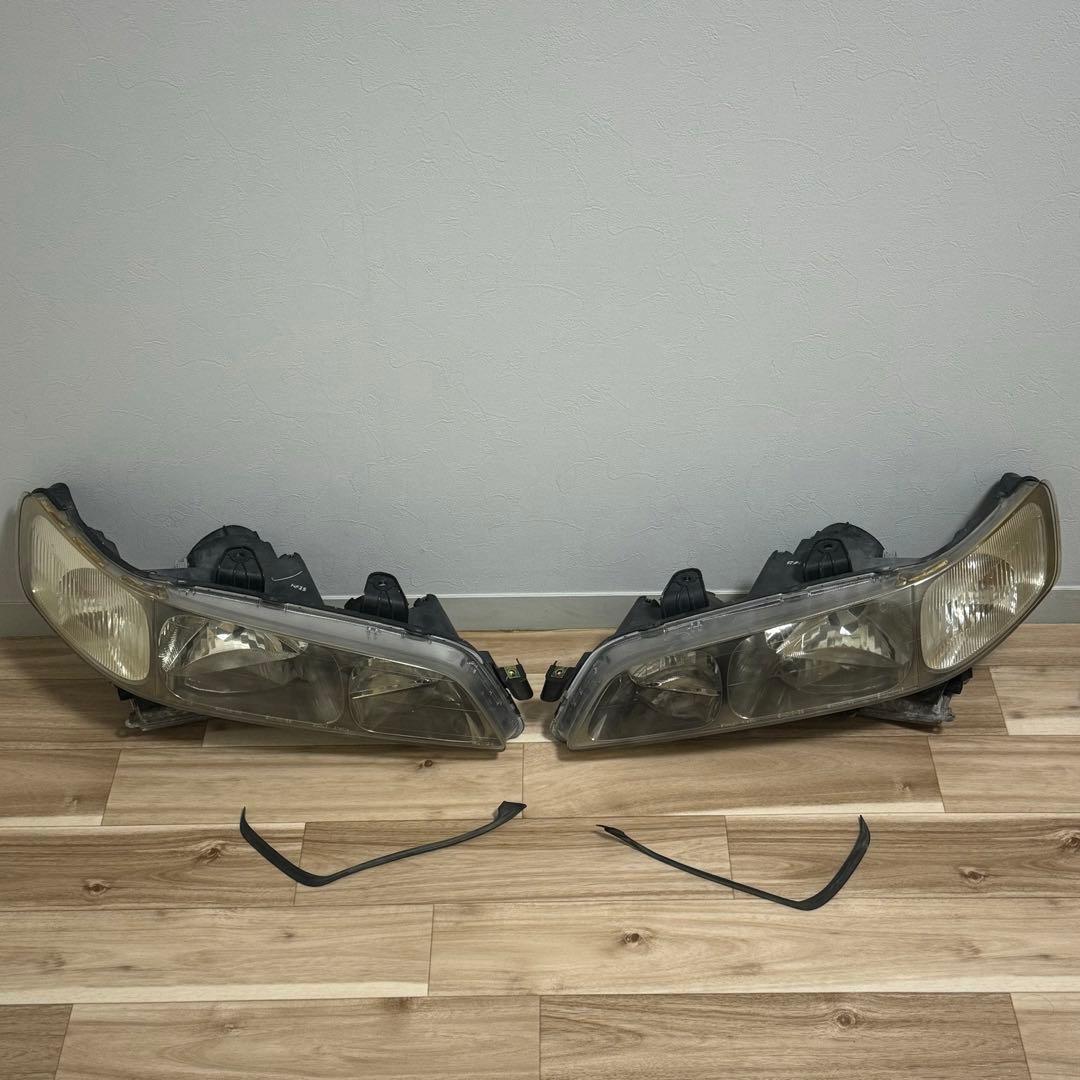 CH9 アコードワゴン　ヘッドライト　左右 ホンダCH9アコードワゴン、ヘッドライト磨き＆コーティング！修理