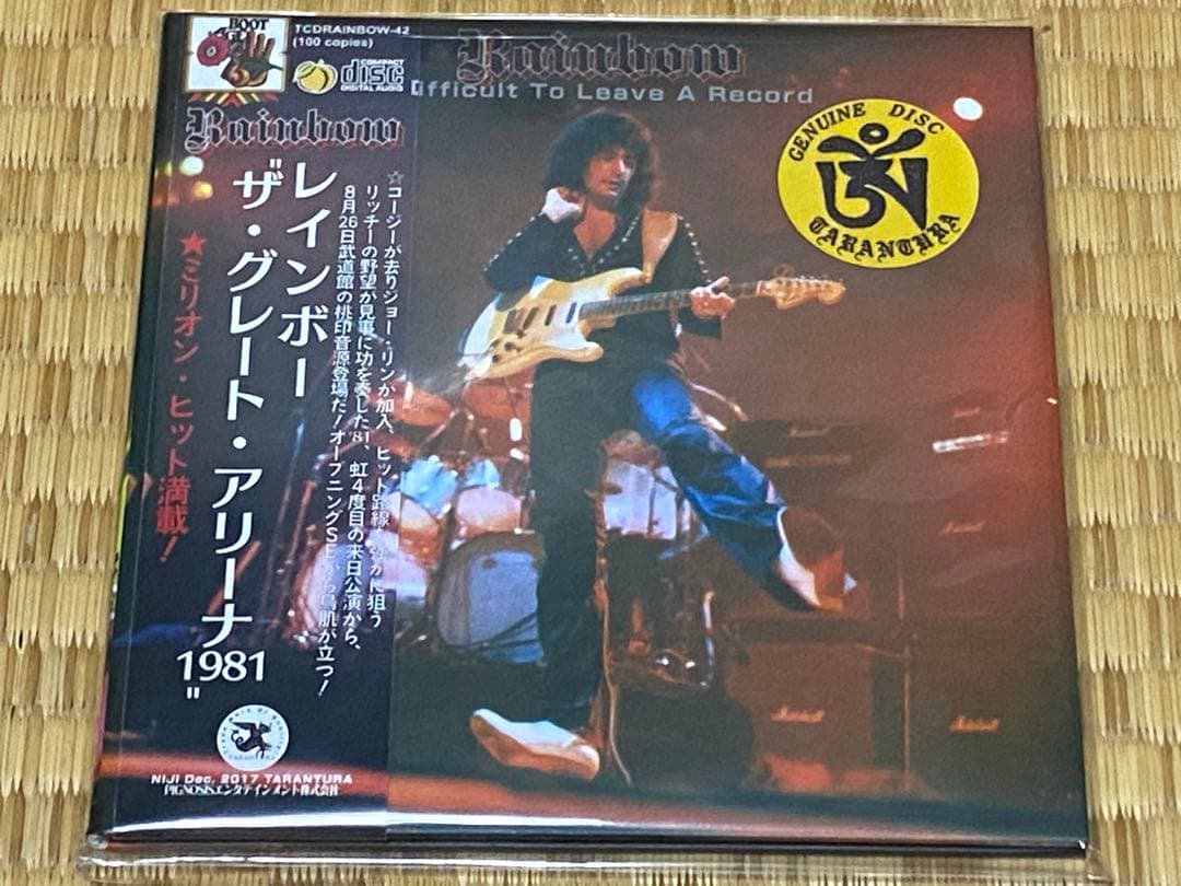 レインボー　ザ・グレート・アリーナ1981 OZZY OSBOURNE NEW YEAR'S EVE 1981/2 XL 1593/4 | THE AMAZING