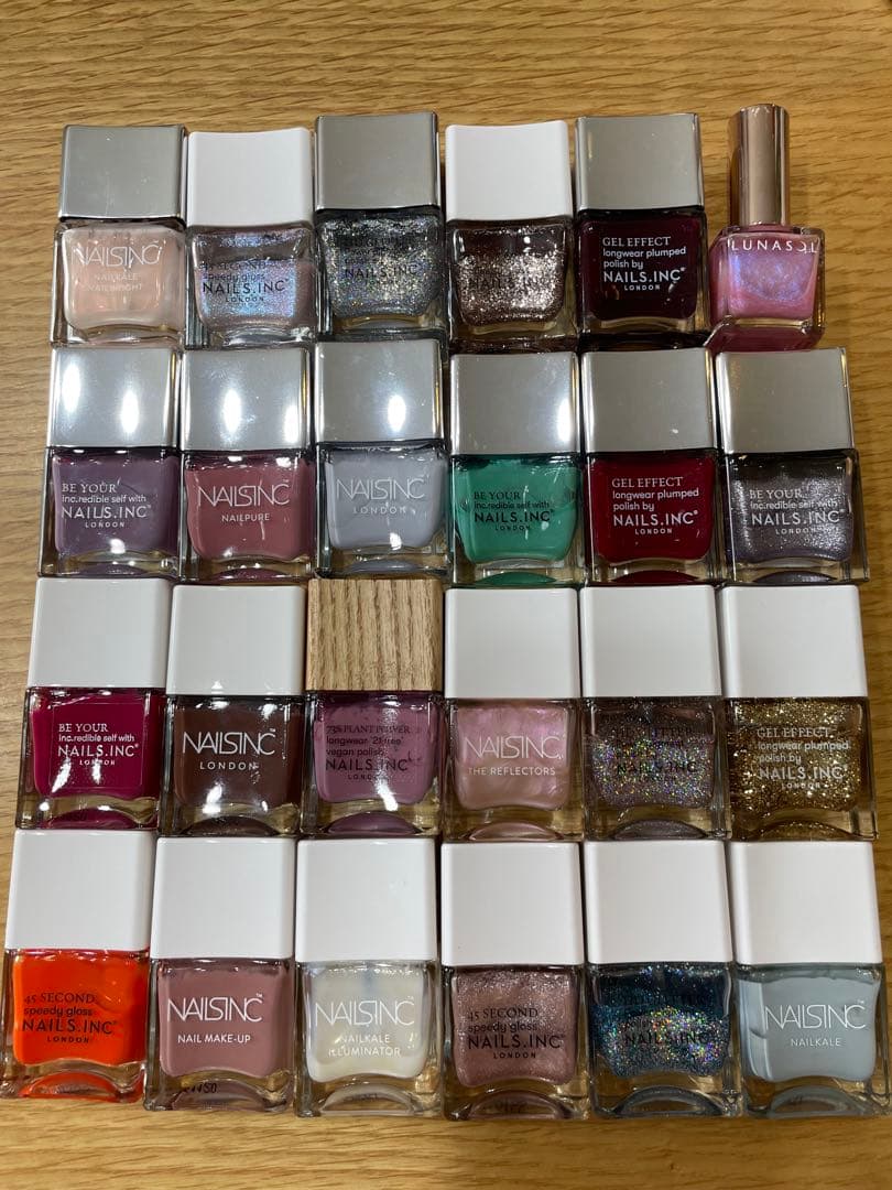 Nails Inc. ネイルカラー 23本セット+ルナソルおまけ ネイルポリッシュ / ルナソル(マニキュア・ネイルカラー, ネイル