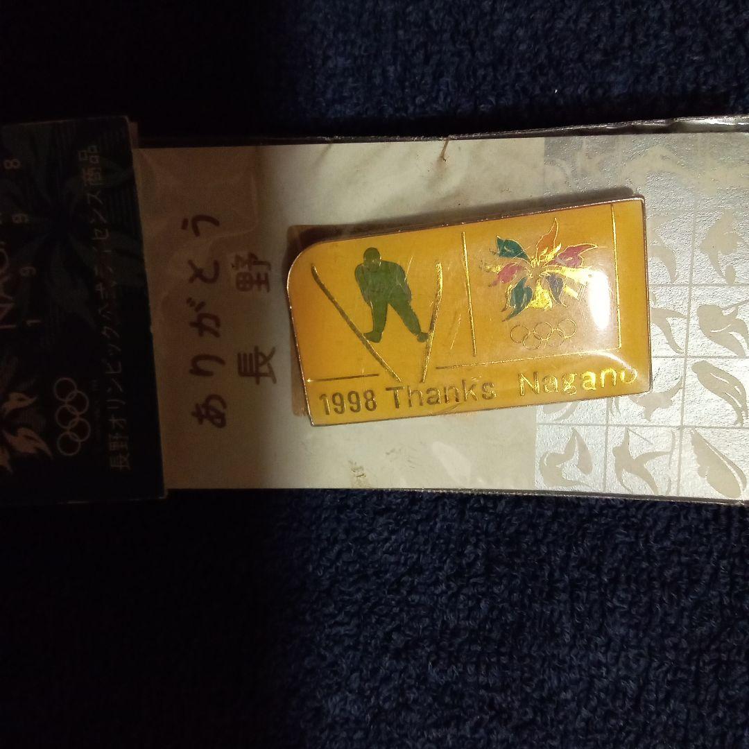 未開封 1998年 長野オリンピック ピンバッジ - メルカリ