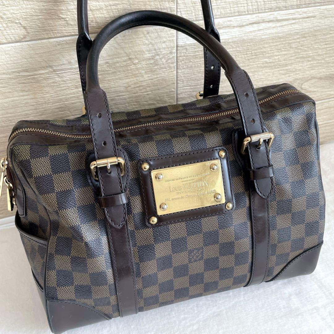 ルイヴィトン 【ダミエ】バークレー　ハンドバッグ N52000 LOUIS VUITTON】ルイヴィトン『ダミエ バークレー』N52000 レディース