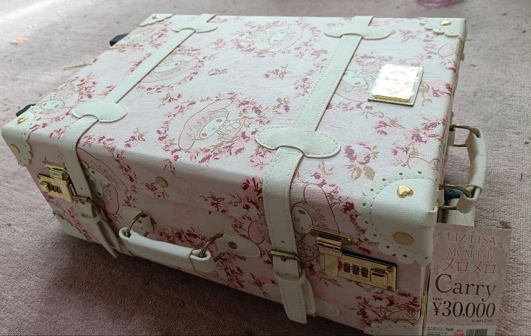 【新品未使用】LIZLISA　マイメロ　キャリーケース 希少 LIZLISA限定 リズリサ マイメロディコラボ オリジナル マイメロ
