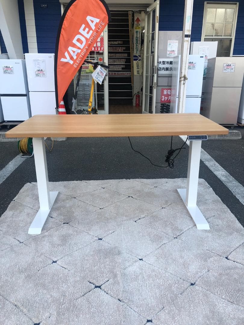 昇降式デスク FLEXISPOT 幅140×奥行70×高さ72～120cm FlexiSpot 昇降式デスク FlexiSpot E7 デスク パソコンデスク 120 昇降