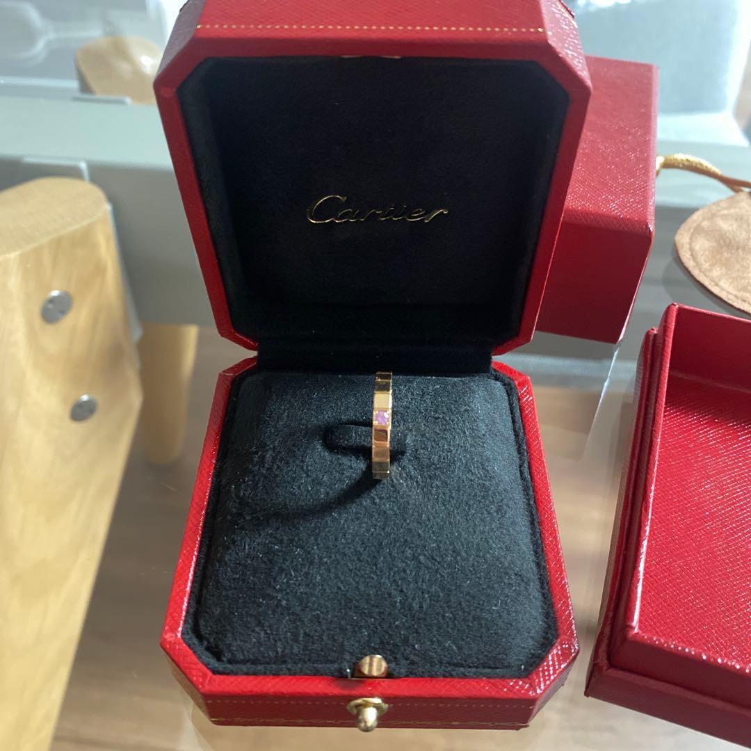 Cartier ゴールド スクエアカットリング Cartier - カルティエ Cartier リング タンク スクエア バフトップ