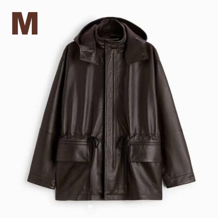 STUDIO NICHOLSON スタジオニコルソン ZARA レザーパーカーM - メルカリ