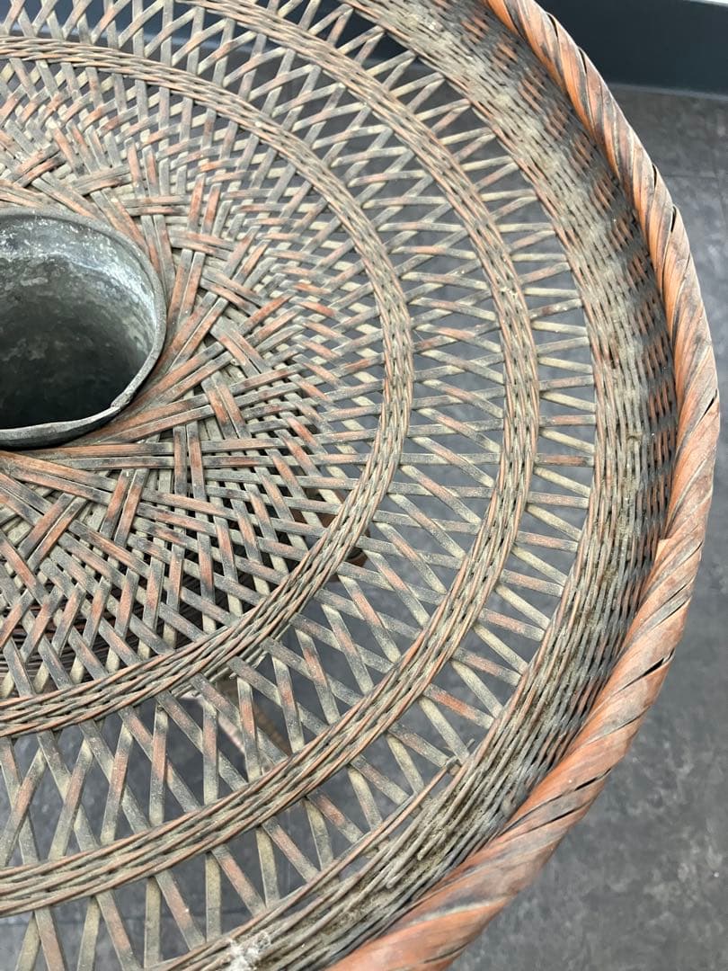 taka様専用！古美術 生花 竹籠 花籠 唐物 花器 三足 古道具
