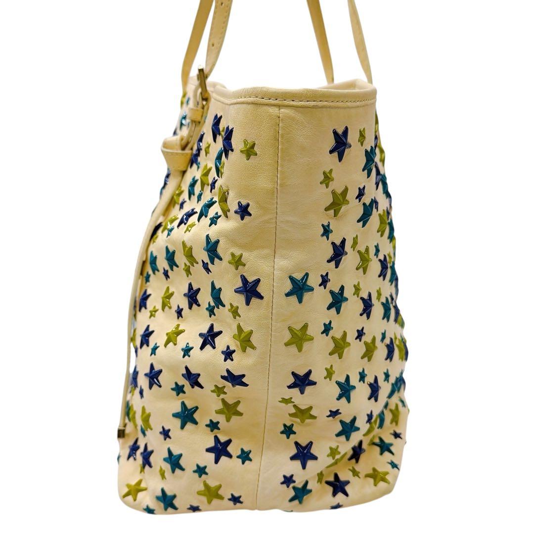 ジミーチュウ レザー スタースタッズ トートバッグ Jimmy Choo 美品