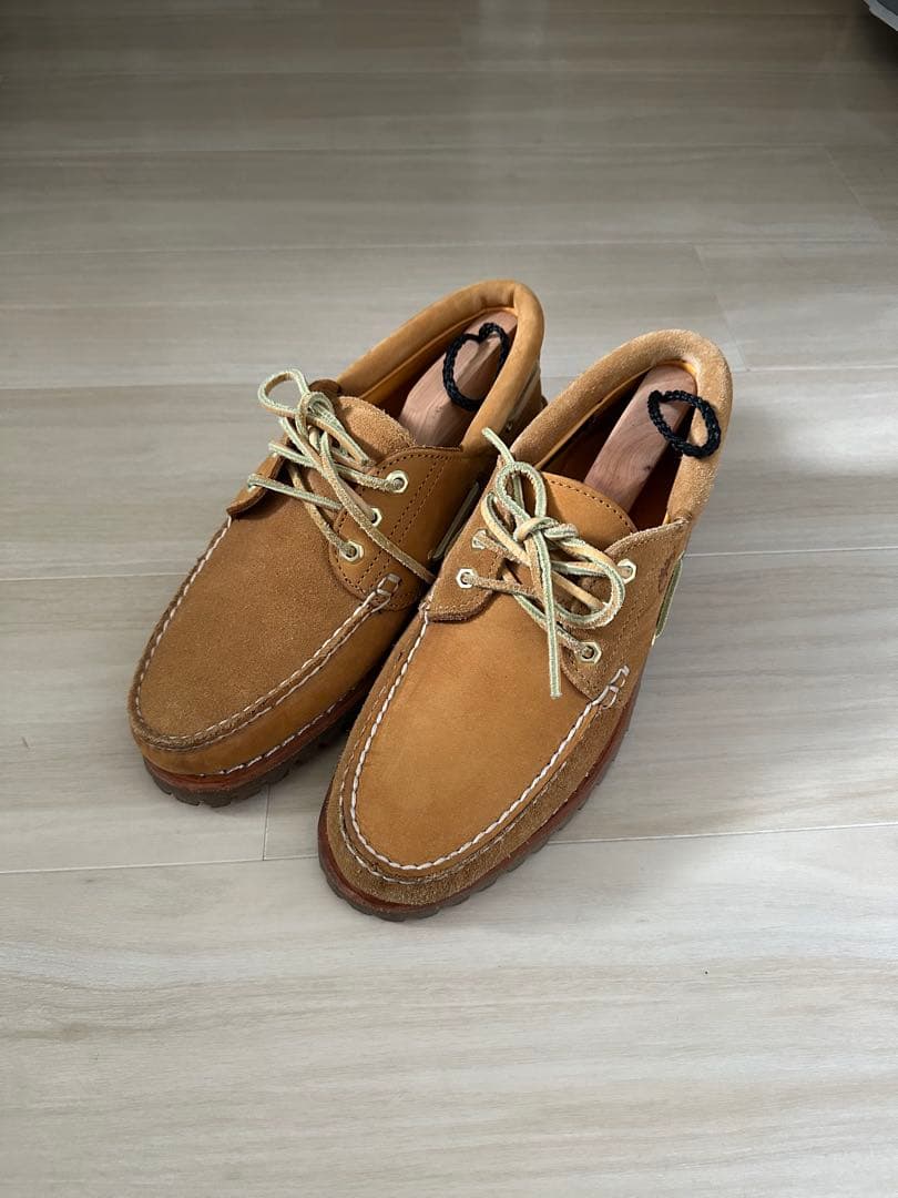 靴 Timberland 3eye engineered garments Timberland X Engineered Garments Launched Classic 3-Eye Lug Shoes