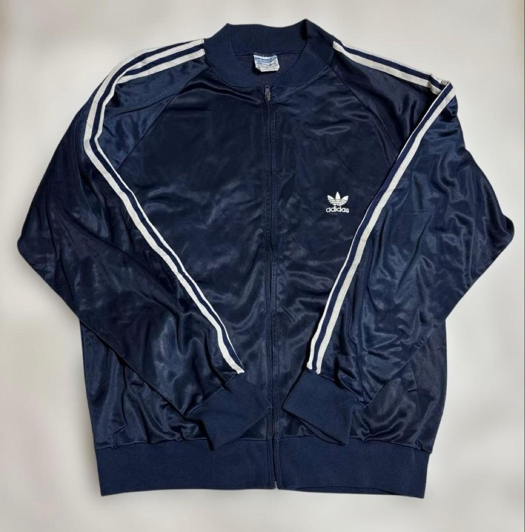 adidas ATP トラックジャケット 80s 70s ネイビー系 USA製 - メルカリ