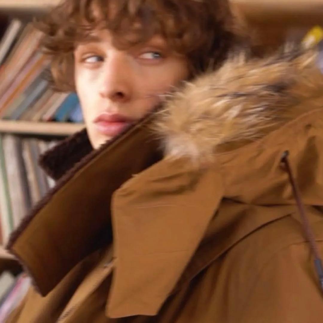 試着のみ・junhashimoto 4WAY ラップモッズコート レザー JH junhashimoto ジェイエイチ ジュンハシモト マイクロスウェード