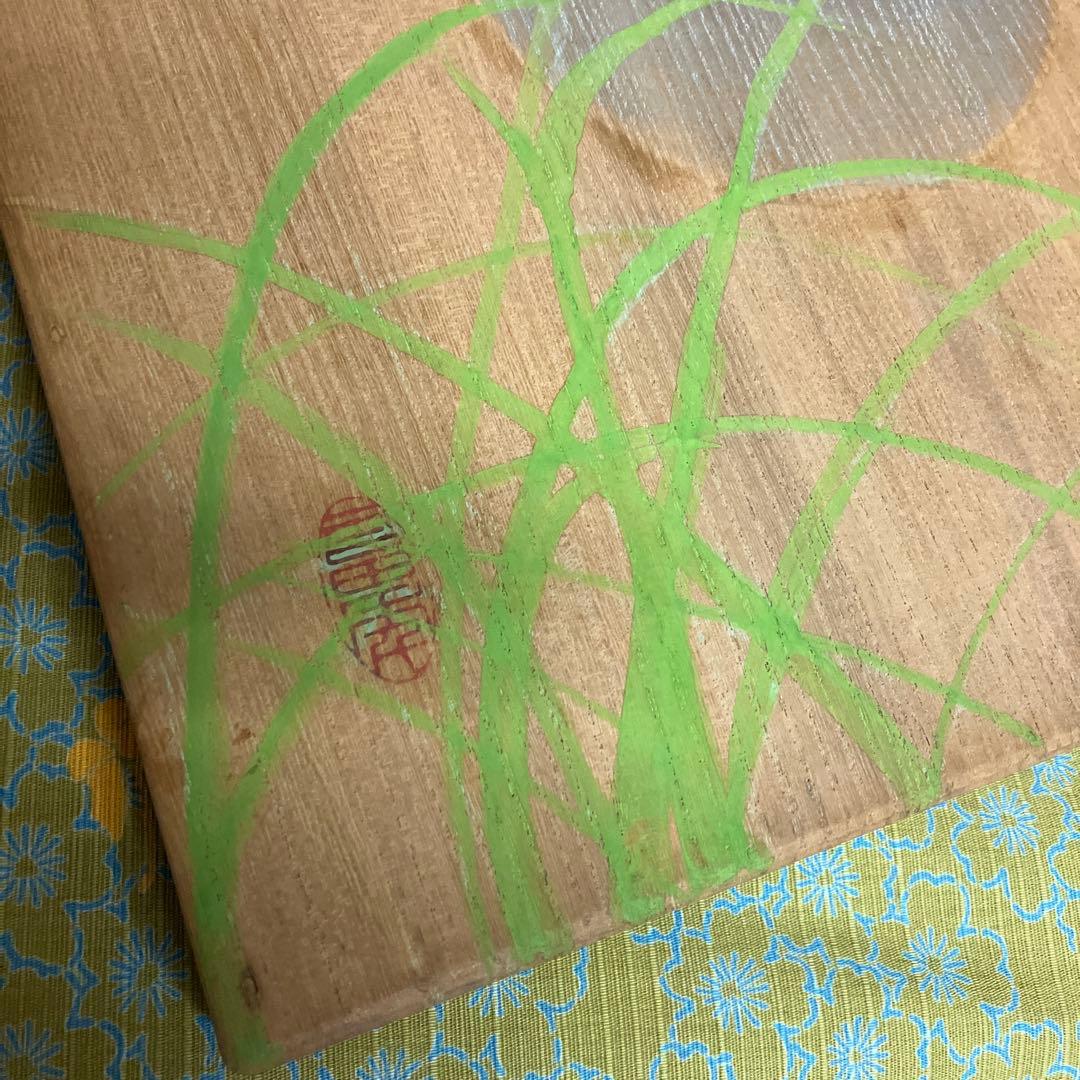 花鳥画色紙四枚 日本画家「小西福年」作 - メルカリ