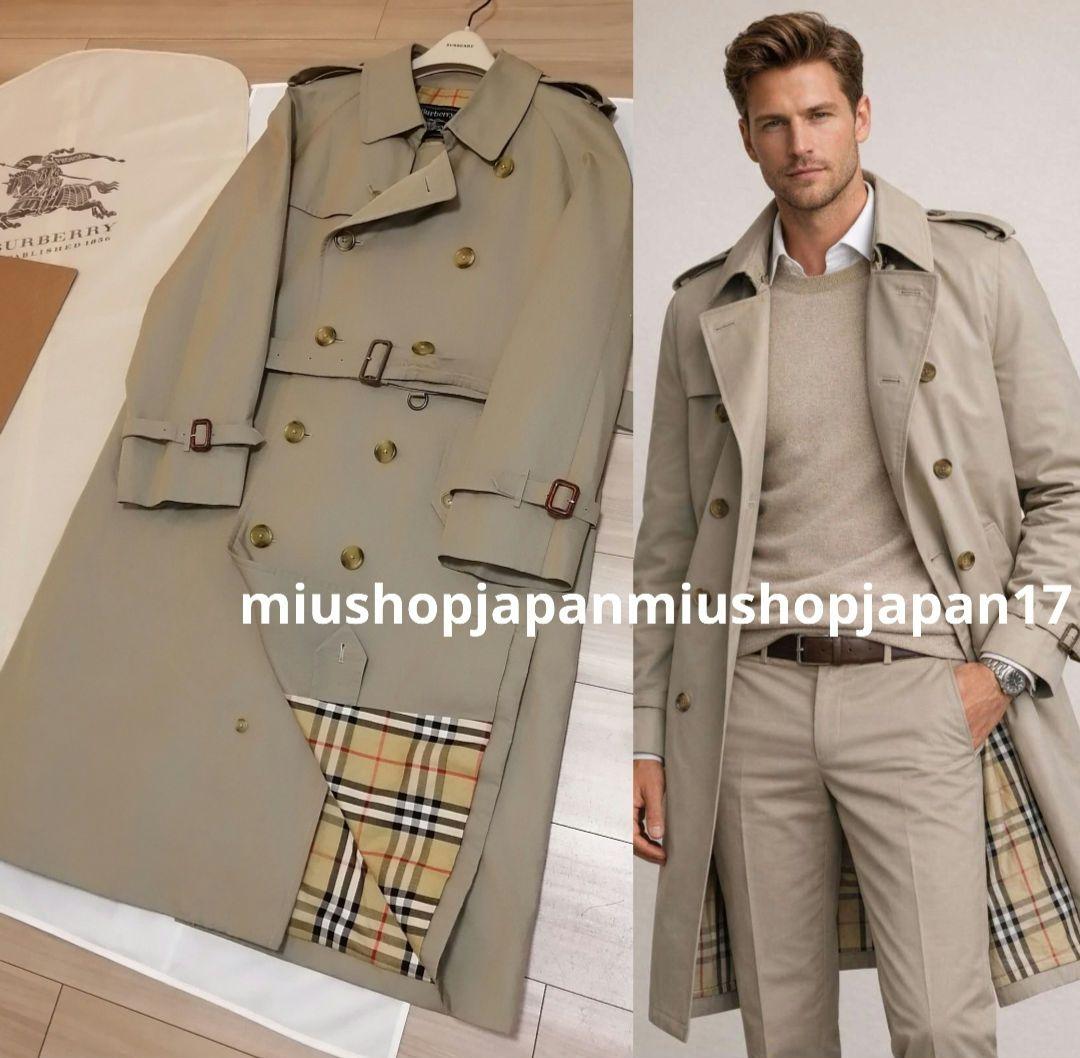 貴重希少○180 ヴィンテージ バーバリー トレンチコート カーキ - メルカリ