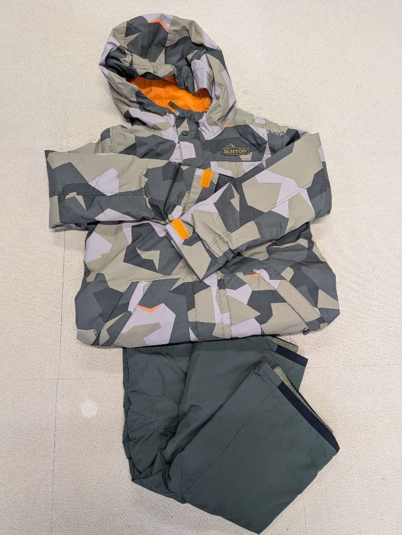 BURTON スノーボードウェア上下セット XL 迷彩 スキーウェア バートン BURTON（バートン） [日本正規品] スノーボード ウェア ビブパンツ