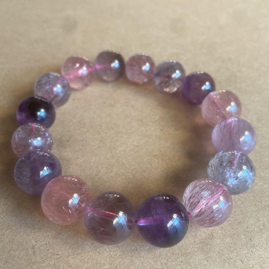 スーパーセブン　12から13mm スーパーセブン ブレスレット 13mm | Vegetto（天然石＆パワーストーン