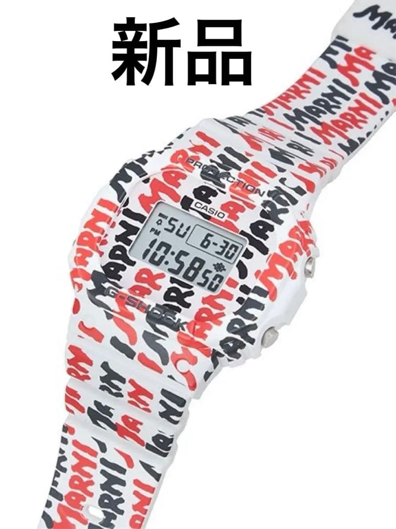 新品 CASIO × MARNI カシオ マルニ G-SHOCK 5610 MARNI◇マルニ×G-SHOCKウォッチ◇腕時計 (MARNI/デジタル時計