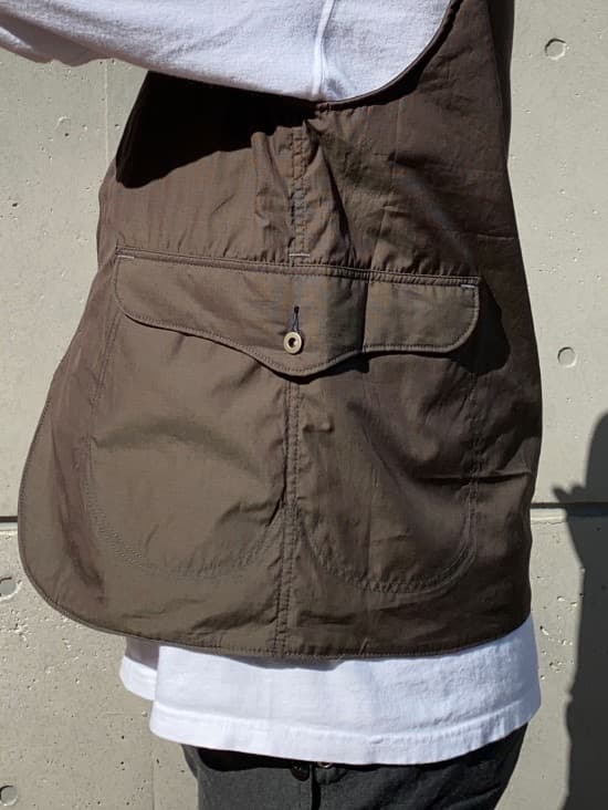 Post Overalls エンドオンエンド中綿ベスト／カバーオールo'alls