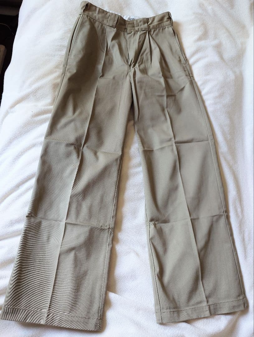 オクスンok.soon✕dickiesワイドチノパンツs ok.soon×dickies wide chino pants | ok.soon