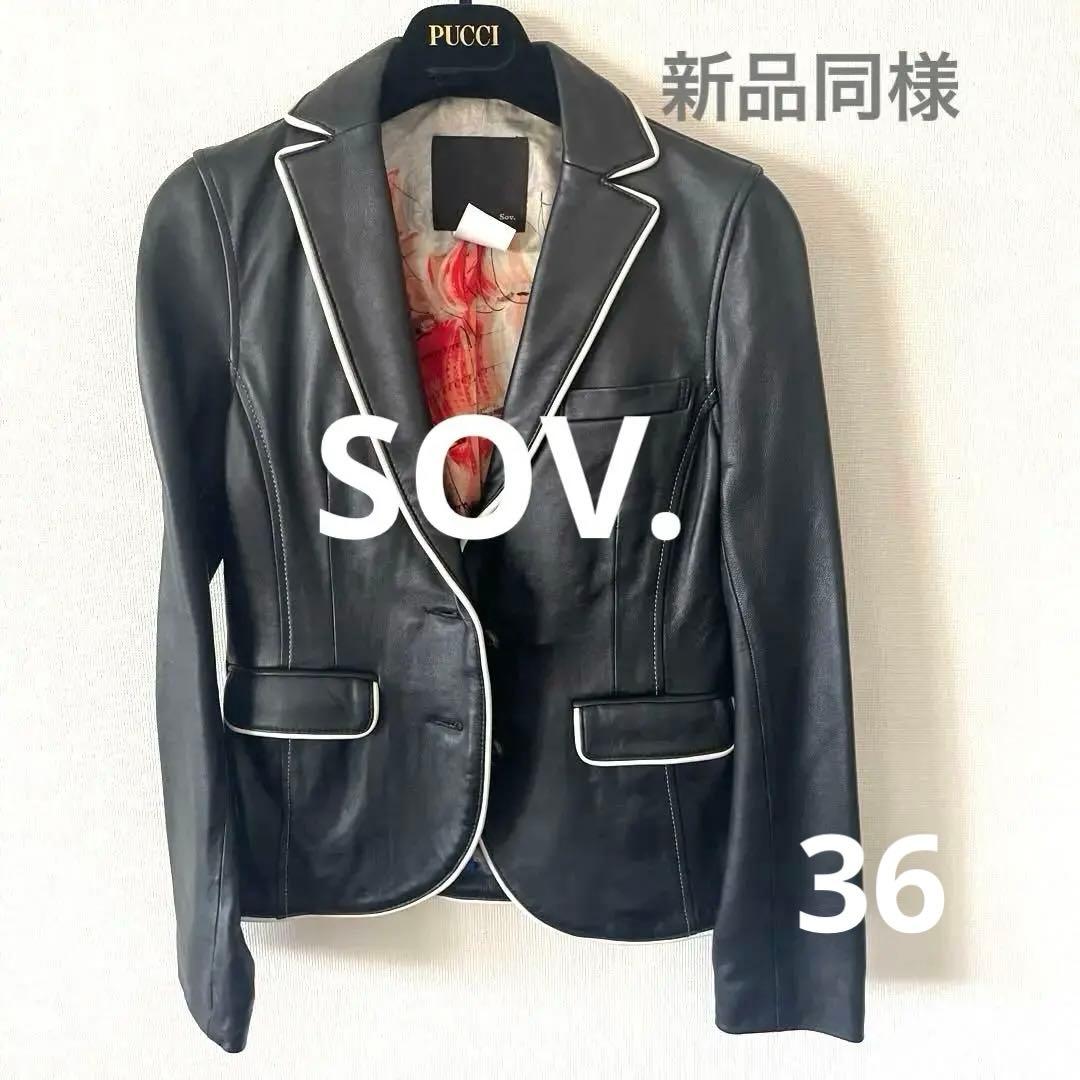 ダブスタ レザージャケット アウター ダブルスタンダードクロージング SOV