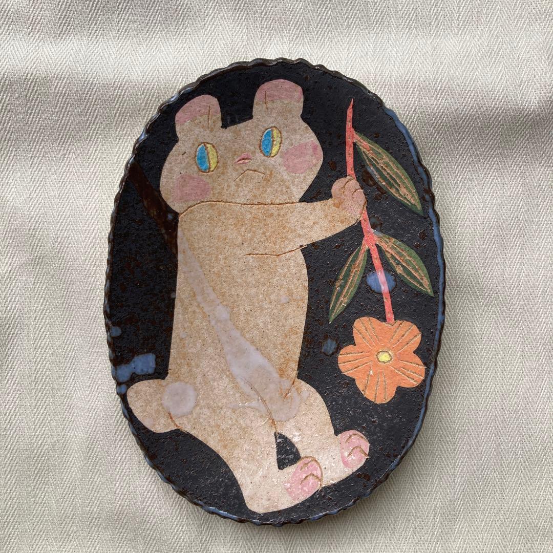 鹿児島睦 小皿 クマ 2品＋α】鹿児島睦さんデザインのプレートなどを購入しました！MFL