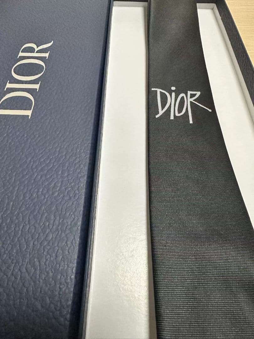DIOR×Shawn Stussy 20ss ロゴネクタイ Dior ネクタイ - メルカリ