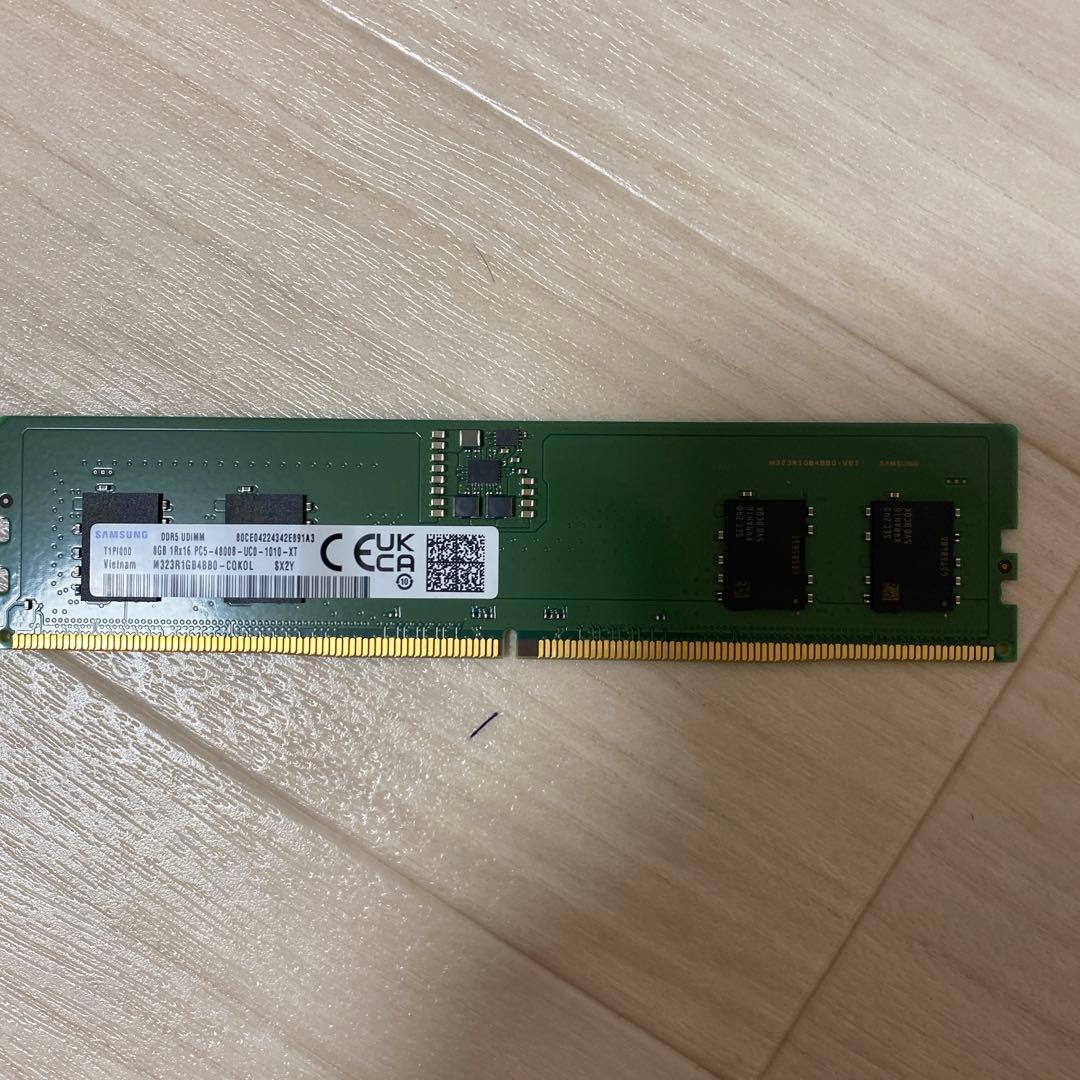 メモリー8GB 1Rx16 PC5-4800B-UCO-1010-XT Memória Udimm Sk Hynix 8gb Ddr5 1rx16 Pc5-4800b-uc0-1010-xt