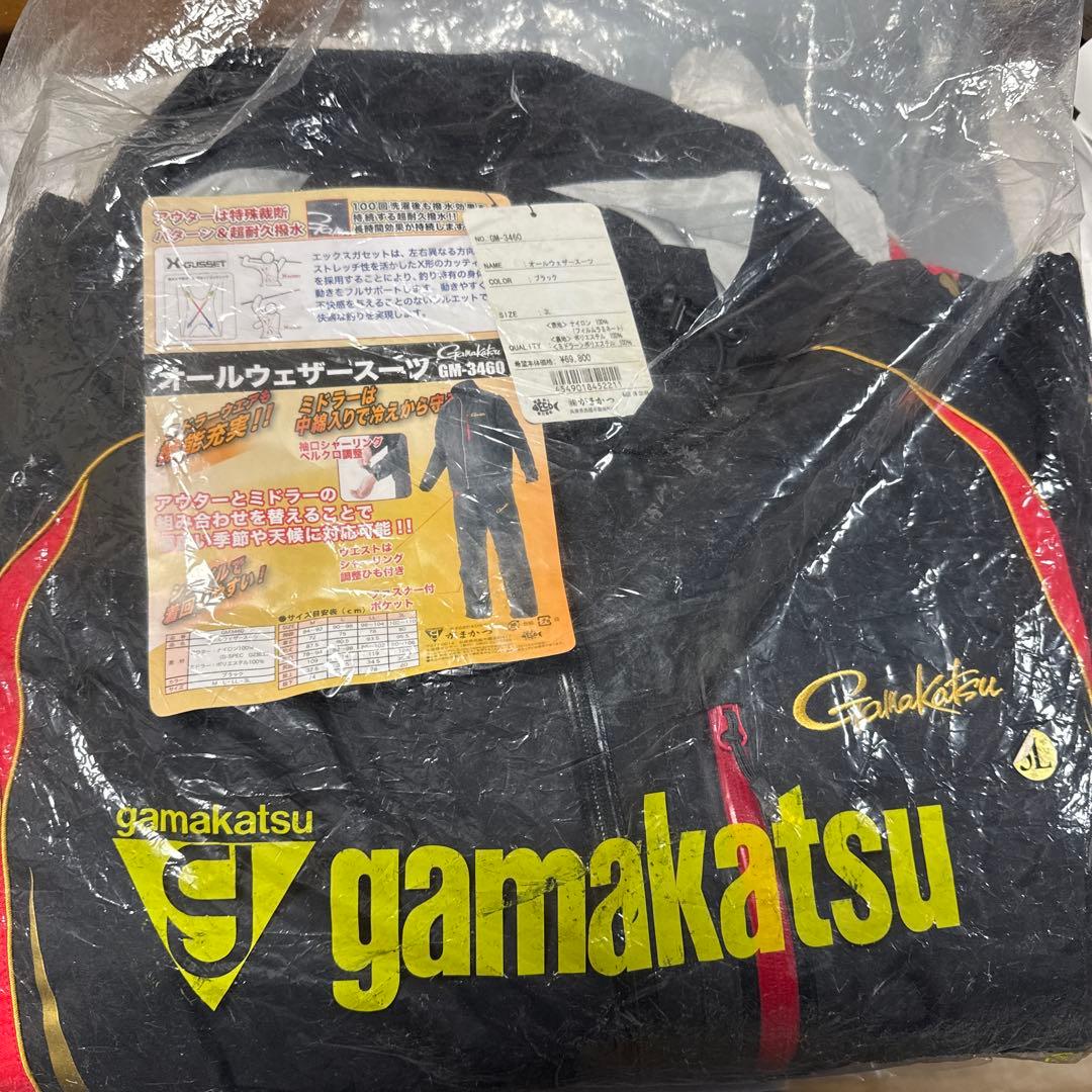 がまかつ防寒着オールウェザースーツGM-3460 楽天市場】がまかつ GM-3460 オールウェザースーツ ブラック LL / 防寒