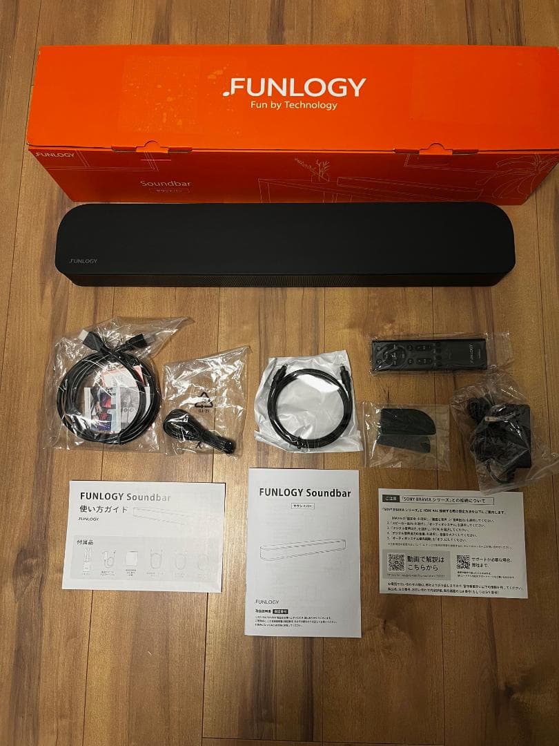 FUNLOGY Soundbar ブラック FUNLOGY Soundbar / サウンドバー