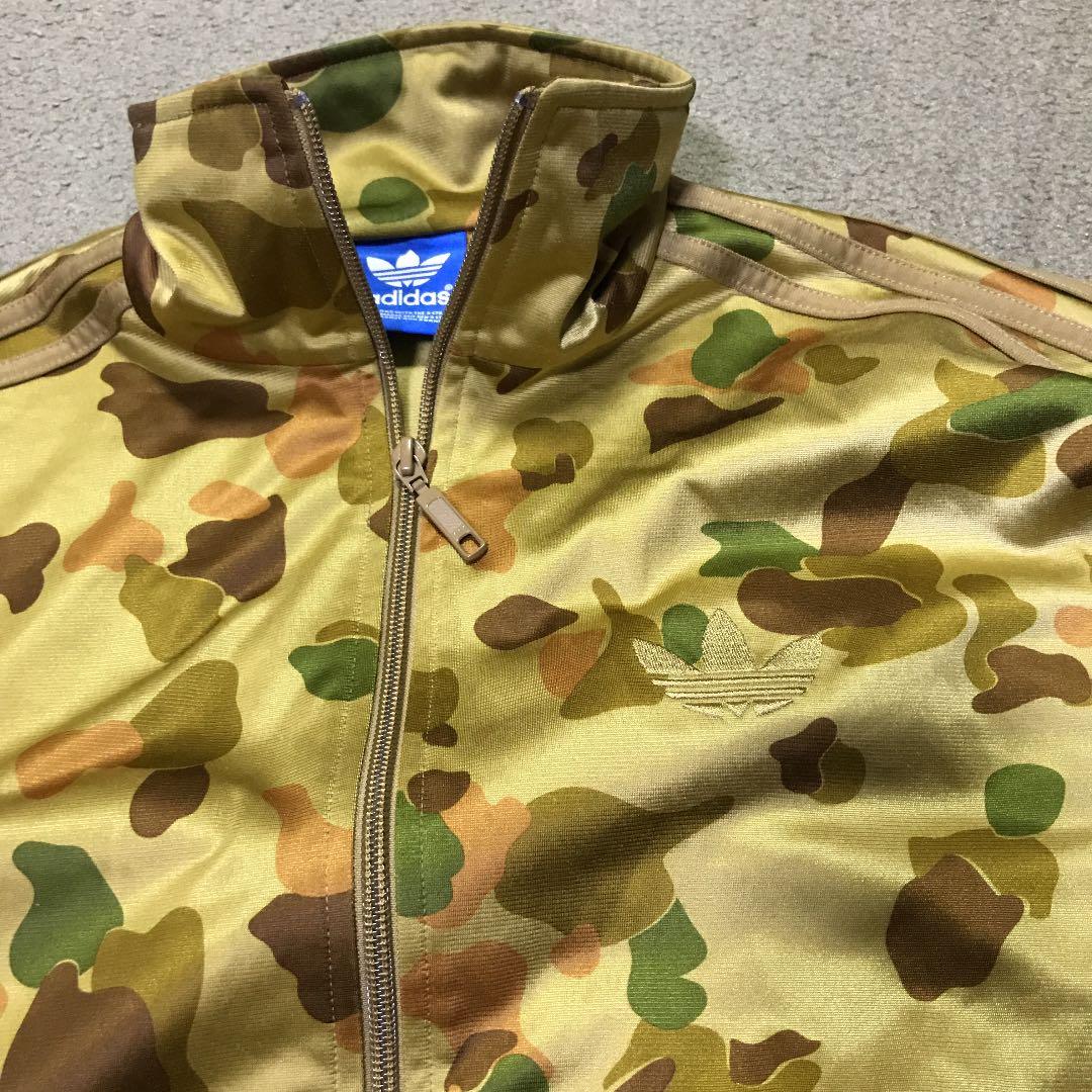 美品限定！アディダスオリジナルス迷彩セットアップ上下S