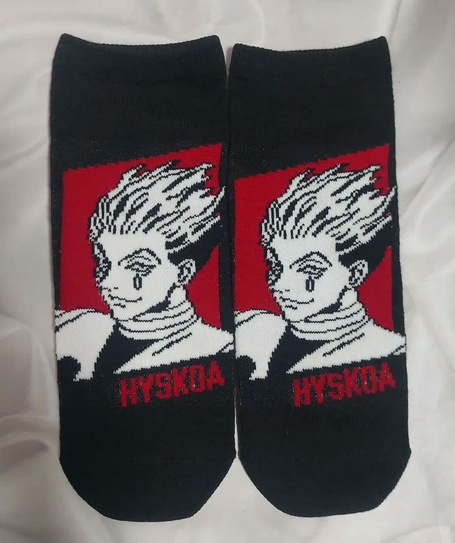 HUNTER×HUNTER ヒソカ 靴下 24～26cm - メルカリ