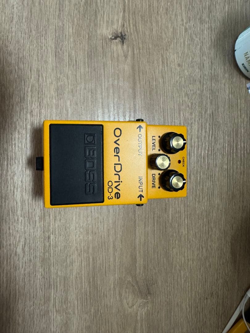 ギター BOSS OD-3 overdrive Boss OD-3 OverDrive Guitar Effects Pedal Yellow Beautiful