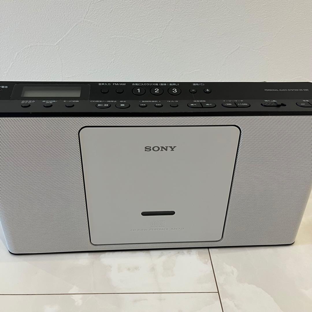 美品☆SONY ZS-E80 CDプレイヤー ラジオ パーソナルオーディオ - メルカリ