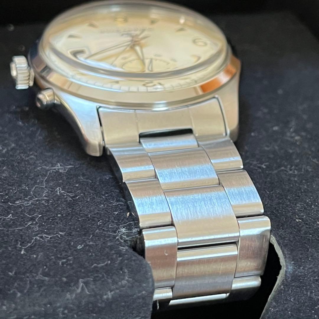 ジャンク品】ORIENT オリエントスター 自動巻き ベージュ パワー
