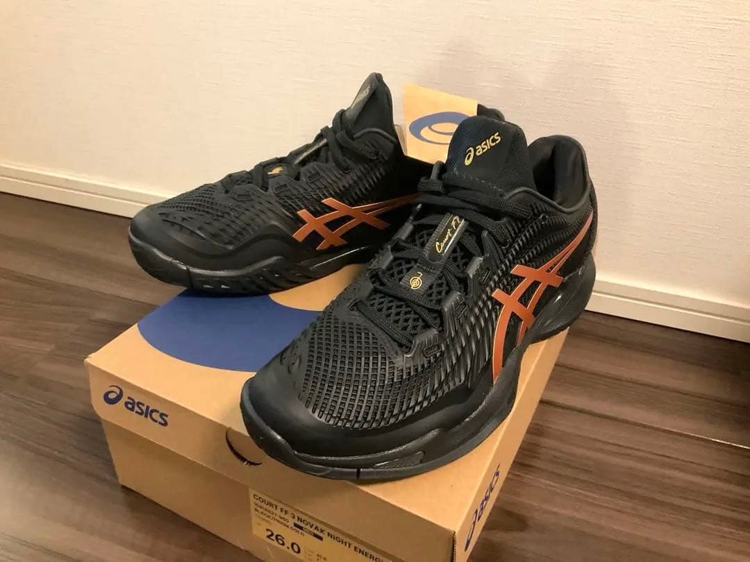 【限定】asics COURT FF3 NIGHT ENERGY AC26cm COURT FF™ 3 NOVAK NIGHT ENERGY