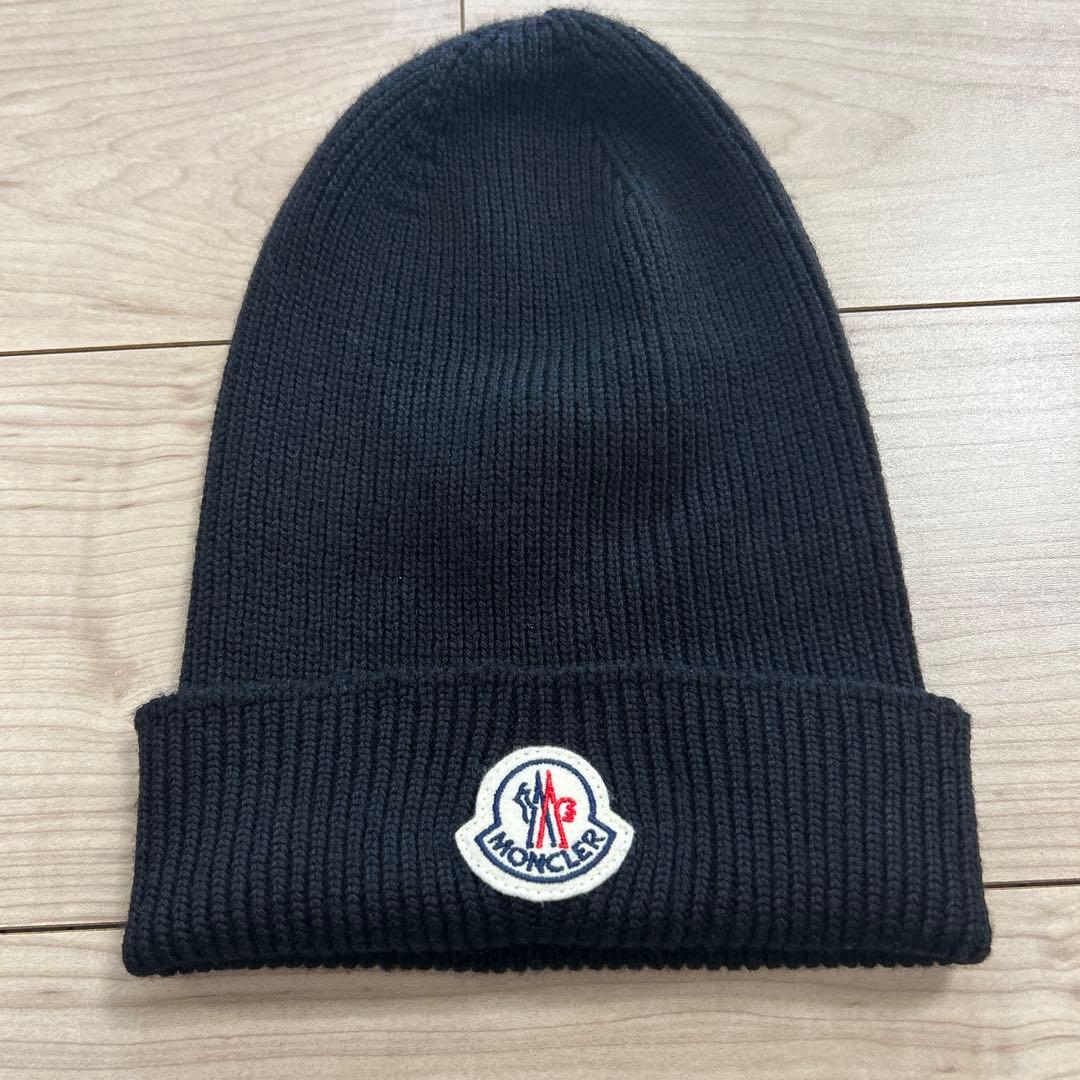 MONCLER 黒 ニット帽 楽天市場】MONCLER モンクレール Knit Cap ニット帽 ビーニー ニット