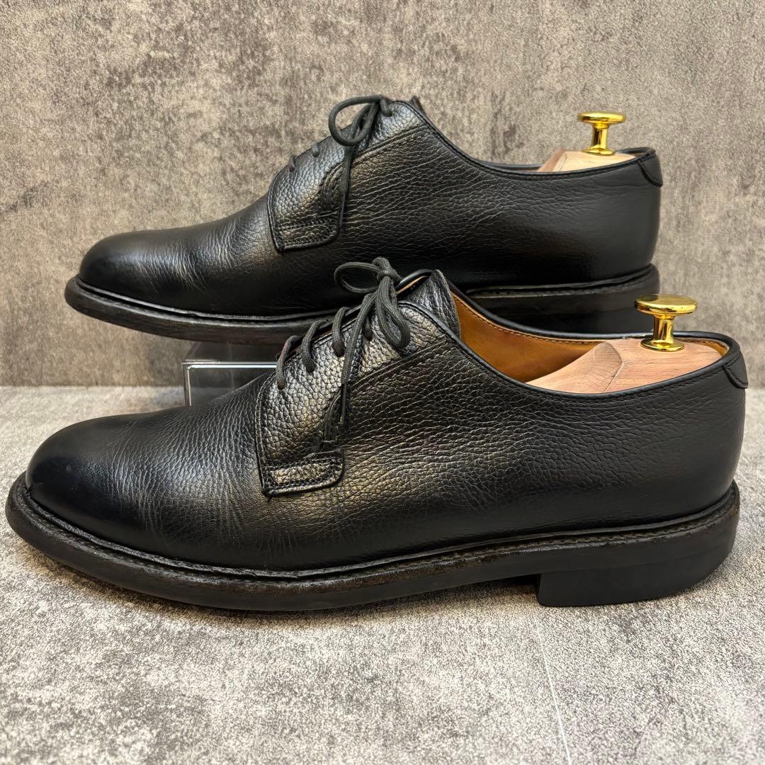 ✨希少✨リーガル REGAL プレーントゥ【25EE】2509 シボ革 ブラック