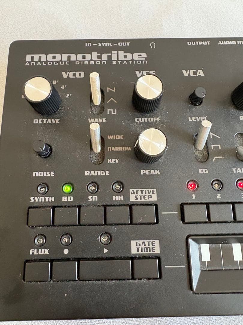廃盤KORG monotribe アナログシンセサイザー - メルカリ